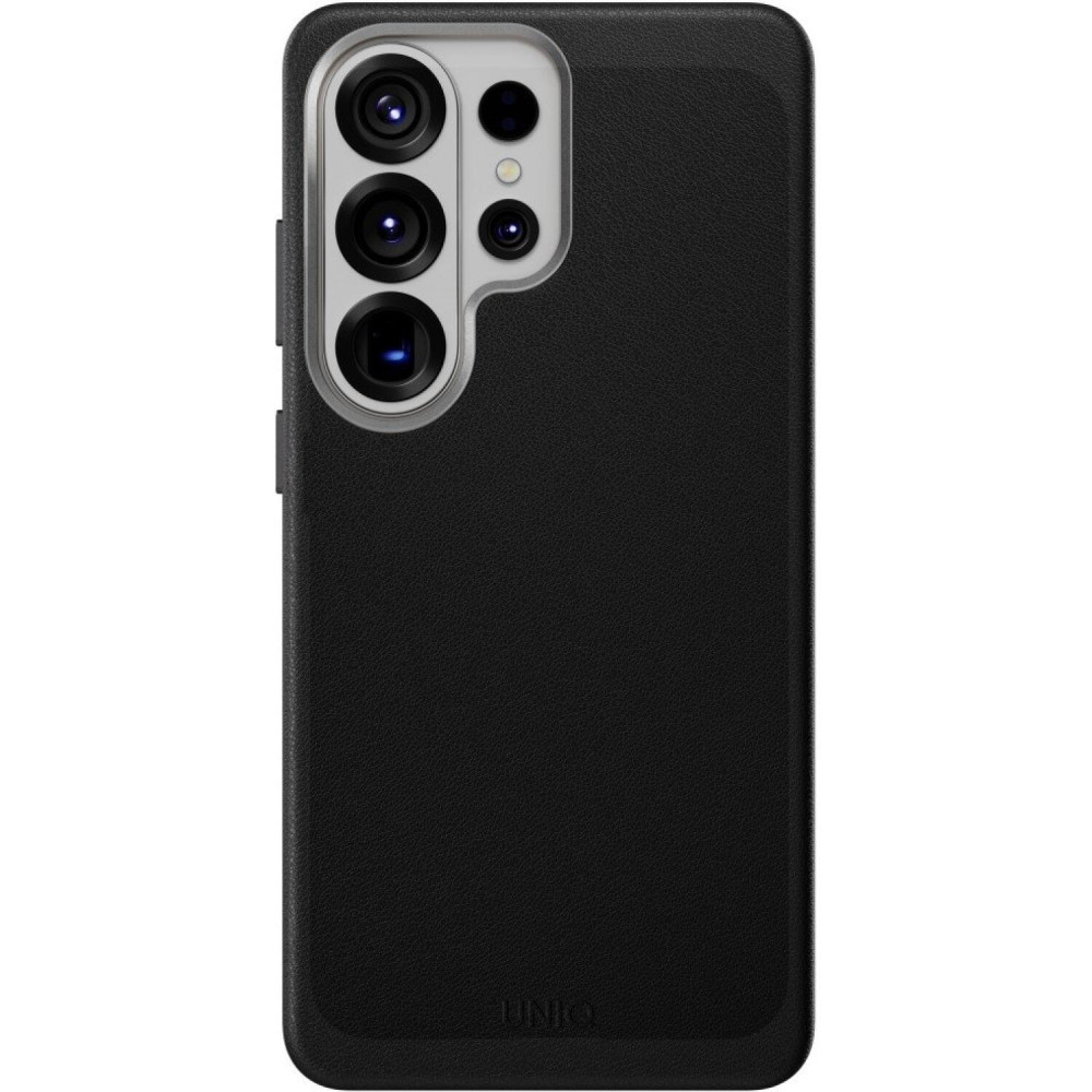 Θήκη Samsung Galaxy S26 Ultra Uniq Lyden Ανθεκτική με MagSafe από Premium Vegan Δέρμα & Μεταλλικό Πλαίσιο Κάμερας - Black (UNIQ-GS26UHYB-LYDMDBLK)