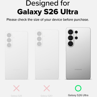 Θήκη Samsung Galaxy S26 Ultra Ringke UX Magnetic Σκληρή με MagSafe & KickStand - Clear (8800328814806)