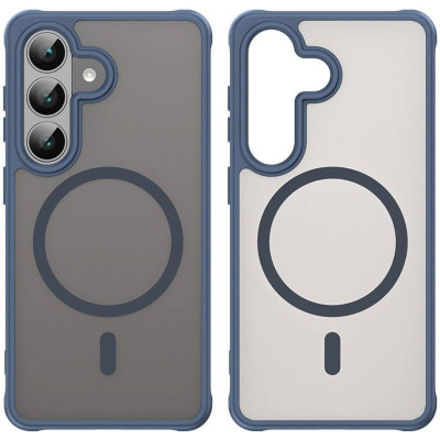 Θήκη Samsung Galaxy S26 Techsuit HaloFrost II MagSafe Σκληρή Ημιδιάφανη με MagSafe - Navy Blue (5949419341982)