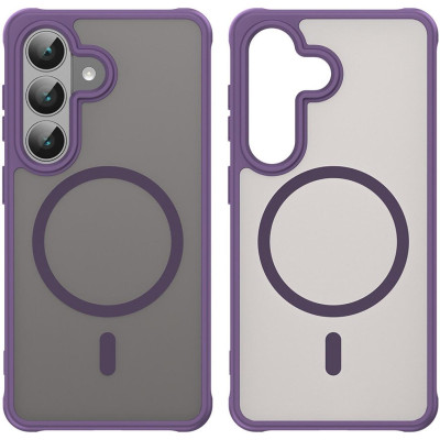 Θήκη Samsung Galaxy S26 Techsuit HaloFrost II MagSafe Σκληρή Ημιδιάφανη με MagSafe - Purple (5949419341975)