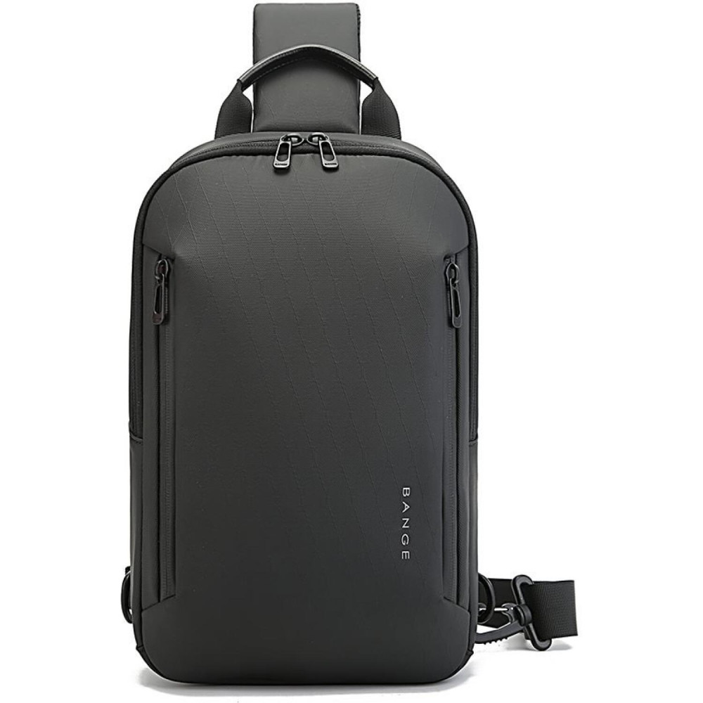 Τσαντάκι Στήθους Bange 3077 Πλάτης / Χιαστί Crossbody 7.5L - Black