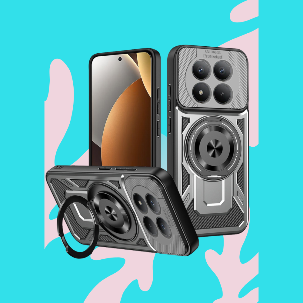 Θήκη Xiaomi Redmi Note 15 Pro Plus / Poco M8 Pro Techsuit RuggedCam Ανθεκτική με KickStand & MagSafe - Gray (5949419357761)