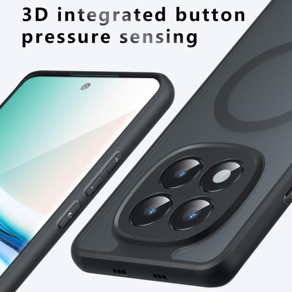 Θήκη Xiaomi Redmi Note 15 Pro 5G Techsuit PureFrost Σκληρή Ημιδιάφανη με MagSafe - Frosted Black (5949419358256)