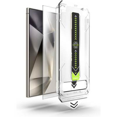 Tempered Glass Samsung Galaxy S24 Ultra Techsuit TitanGlass CrystalHD Αντιχαρακτικό Γυαλί Προστασίας Οθόνης - Clear (5949419293519)