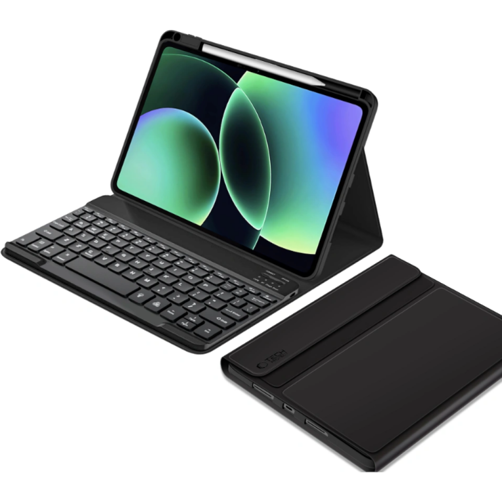 Θήκη Xiaomi Pad 8 / 8 Pro / 7 / 7 Pro 11.2" Tech-Protect SC Pen & Keyboard με Υποδοχή για Γραφίδα & Πληκτρολόγιο Bluetooth - Black (5906302339464)