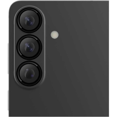 Tempered Glass Samsung Galaxy S26 Spacecase Camera Ring Αντιχαρακτικό Γυαλί Προστασίας για Φακό Κάμερας με Πλαίσιο Αλουμινίου - Black (5905719139674)