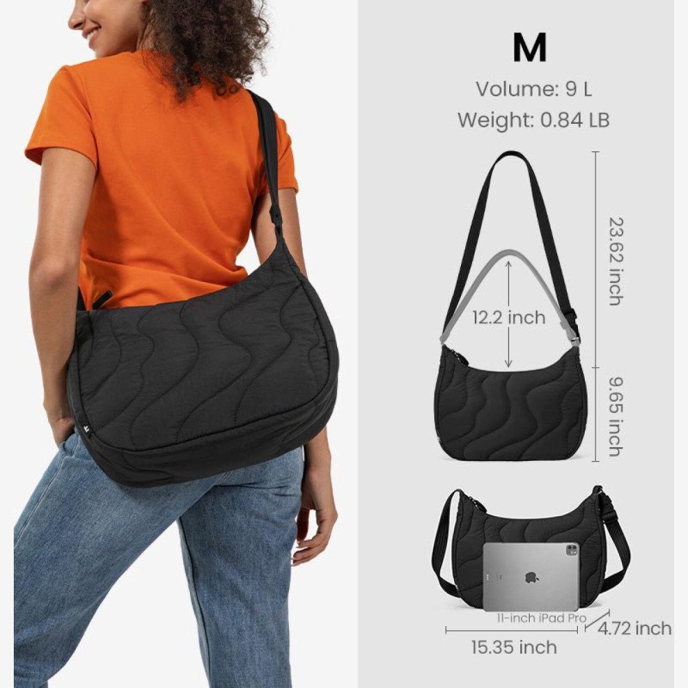 Γυναικεία Τσάντα Tomtoc Terra-T34 Ώμου / Χιαστί Crossbody από Ανακυκλωμένο Ύφασμα για iPad έως 11" 9L - Lavascape (‎T34M1D1)