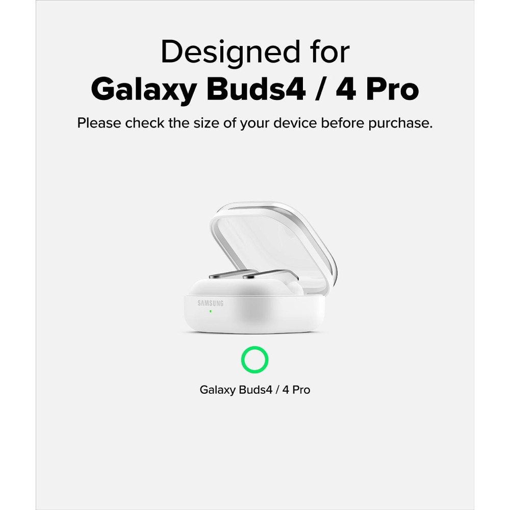 Θήκη Samsung Galaxy Buds 4 / 4 Pro Ringke Onyx Magnetic με MagSafe - Black (8800328816800)