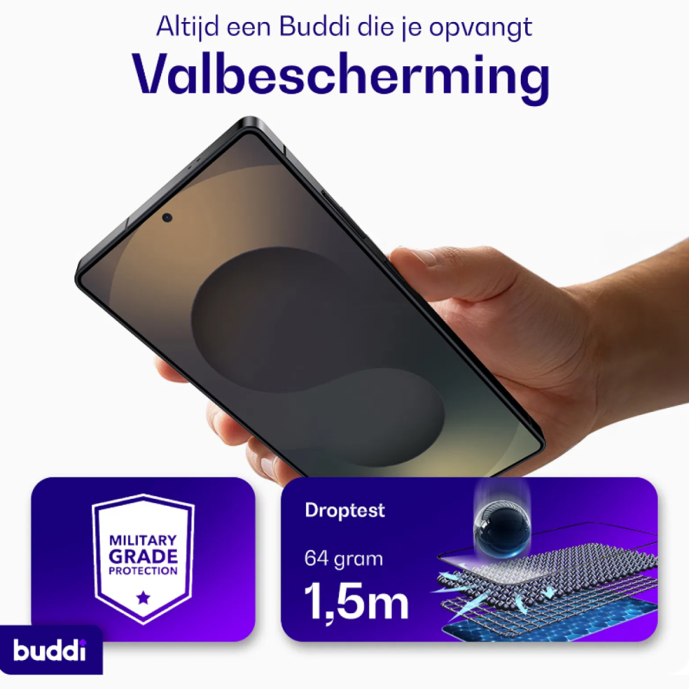 Tempered Glass Samsung Galaxy S26 Ultra Buddi Easy Fit Full Face Αντιχαρακτικό Γυαλί Προστασίας Οθόνης 2 Τεμάχια - Black (8719246545788)