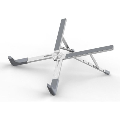 Βάση Στήριξης Tech-Protect ULS300 Universal Stand Ρυθμιζόμενη Βάση για Laptop έως 16" - Silver (5906302309894)
