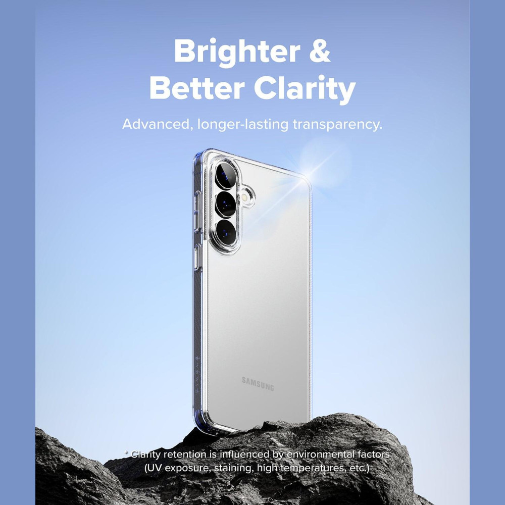 Θήκη Samsung Galaxy S26 Plus Ringke Fusion Ανθεκτική Σκληρή με TPU Bumper - Clear (8800328814967)