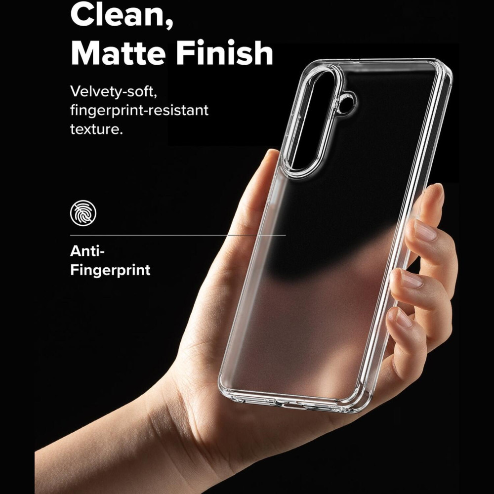 Θήκη Samsung Galaxy S26 Plus Ringke Fusion Ανθεκτική Σκληρή με TPU Bumper - Matte Clear (8800328814998)