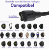 Καλώδιο Φόρτισης Garmin Watch Buddi Flex Καλώδιο USB-A 200cm 5W 5 Έτη Εγγύηση - Black (8719246548512)