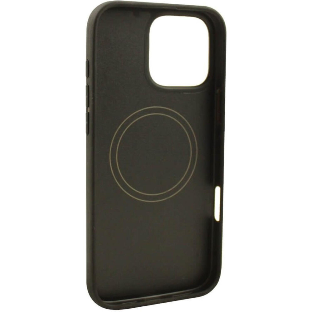 Θήκη iPhone 16 Pro Max iCarer Leather TPU Back Cover Δερμάτινη με TPU Bumper & MagSafe - Retro Brown (WMI16250901-SN)