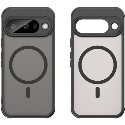 Θήκη Google Pixel 10 Techsuit HaloFrost II MagSafe Σκληρή Ημιδιάφανη με MagSafe - Black (5949419295810)