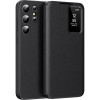 Θήκη Samsung Galaxy S23 Ultra Techsuit SmartView Series Flip με Ενεργό Πορτάκι - Black (5949419303539)
