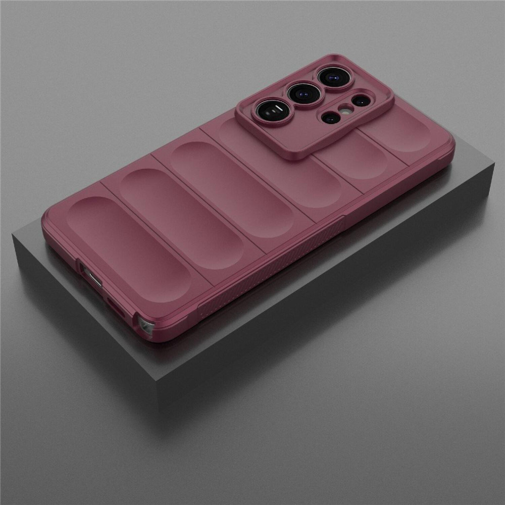 Θήκη Samsung Galaxy S26 Ultra Techsuit Magic Shield Σιλικόνης - Bordeaux (5949419342507)