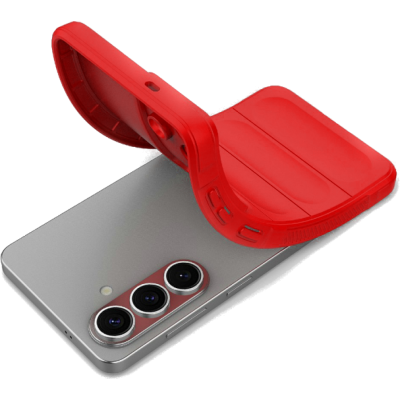 Θήκη Samsung Galaxy S26 Plus Techsuit Magic Shield Σιλικόνης - Red (5949419342460)