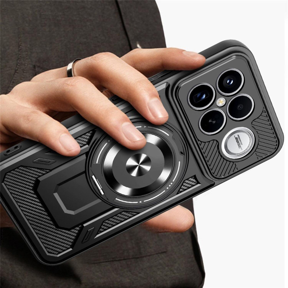 Θήκη Xiaomi Poco F8 Ultra Techsuit RuggedCam Ανθεκτική με KickStand & MagSafe - Black (5949419355477)