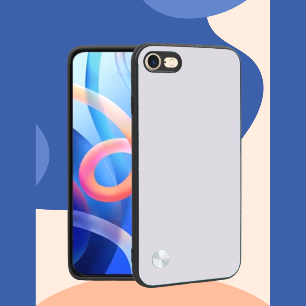 Θήκη iPhone SE 2022 / 2020 / 8 / 7 Bodycell Vegan Cover Σκληρή - Light Blue (5206015076107)