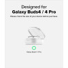 Θήκη Samsung Galaxy Buds 4 / 4 Pro Ringke Silicone Σκληρή - Black (8800328816763)