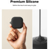 Θήκη Samsung Galaxy Buds 4 / 4 Pro Ringke Silicone Σκληρή - Black (8800328816763)