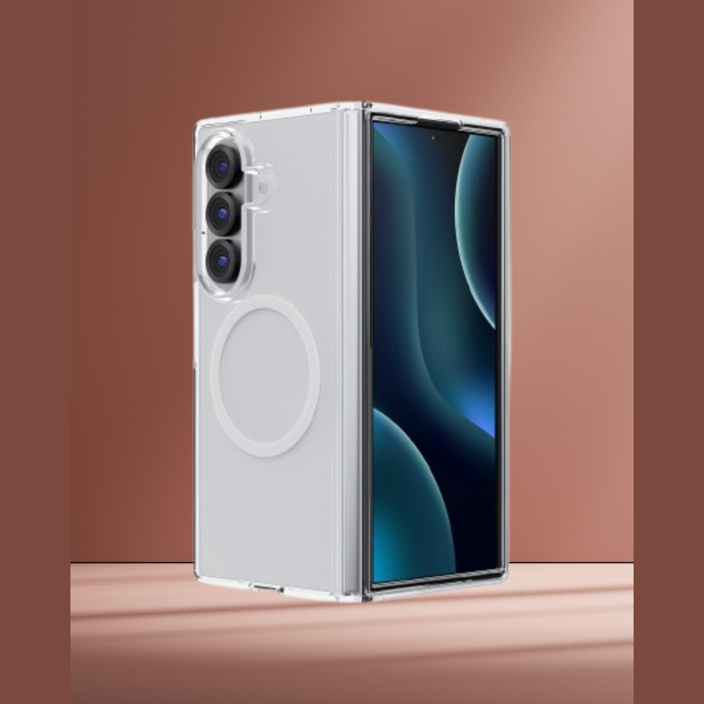Θήκη Samsung Galaxy Z Fold7 Uniq LifePro Xtreme MagClick Ανθεκτική Σκληρή με MagSafe - Clear (UNIQ-GZFOLD7HYB-LPRXMCLR)