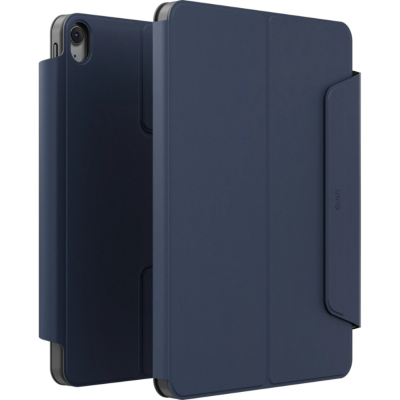Θήκη iPad Air 8 2026 11" / Air 7 2025 11" / Air 6 2024 11" / Air 5 2022 10.9" / Air 4 2020 10.9" Uniq Rovus SnapMount Περιστρεφόμενη & Αποσπώμενη με Υποδοχή Apple Pencil & Μαγνητική Πλάκα - Navy Blue (UNIQ-PDA11(M3)-ROVSNNBU)