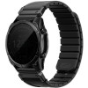 Λουράκι Garmin Watch 26mm Uniq Fluo από Αδιάβροχη Σιλικόνη & Ανοξείδωτο Ατσάλι - Midnight Black (UNIQ-26MM-FLUOMBLK)