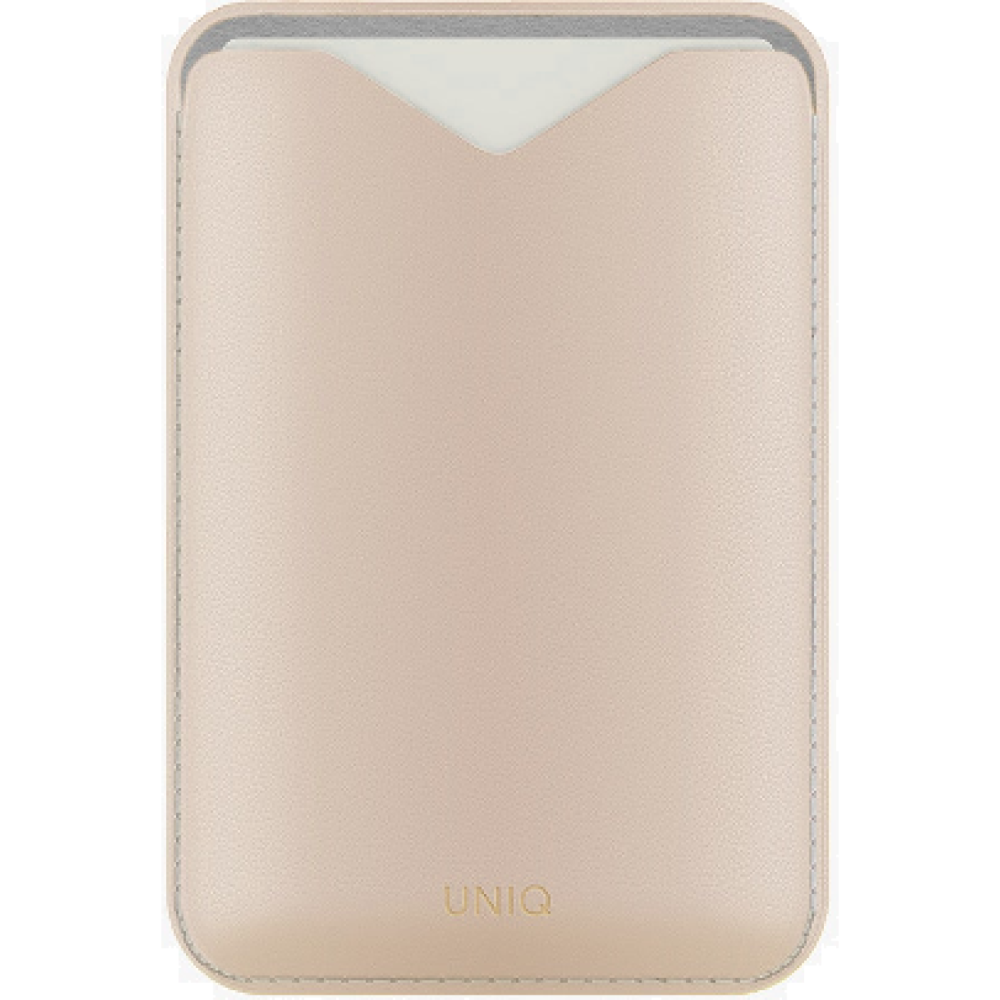 Universal Θήκη Uniq Lyden Evo MagSafe Πορτοφόλι για Κάρτες με Αναδιπλούμενη Βάση από Δέρμα Vegan - Blush Pink (UNIQ-LYDENEVO-BLUSHPK)
