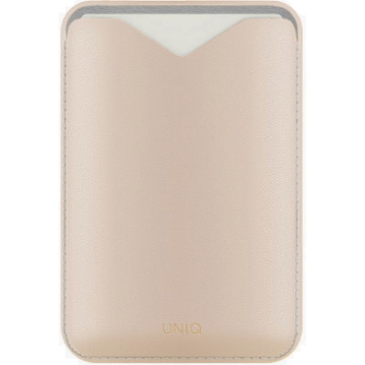 Universal Θήκη Uniq Lyden Evo MagSafe Πορτοφόλι για Κάρτες με Αναδιπλούμενη Βάση από Δέρμα Vegan - Blush Pink (UNIQ-LYDENEVO-BLUSHPK)