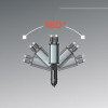 Φορτιστής Αυτοκινήτου Lisen 4 in 1 με Θύρες 1 x USB-A / 1 x Type-C & Πτυσσόμενα Καλώδια 1 x Type-C / 1 x Lightning 69W - Dark Grey / Black (6941237431141)