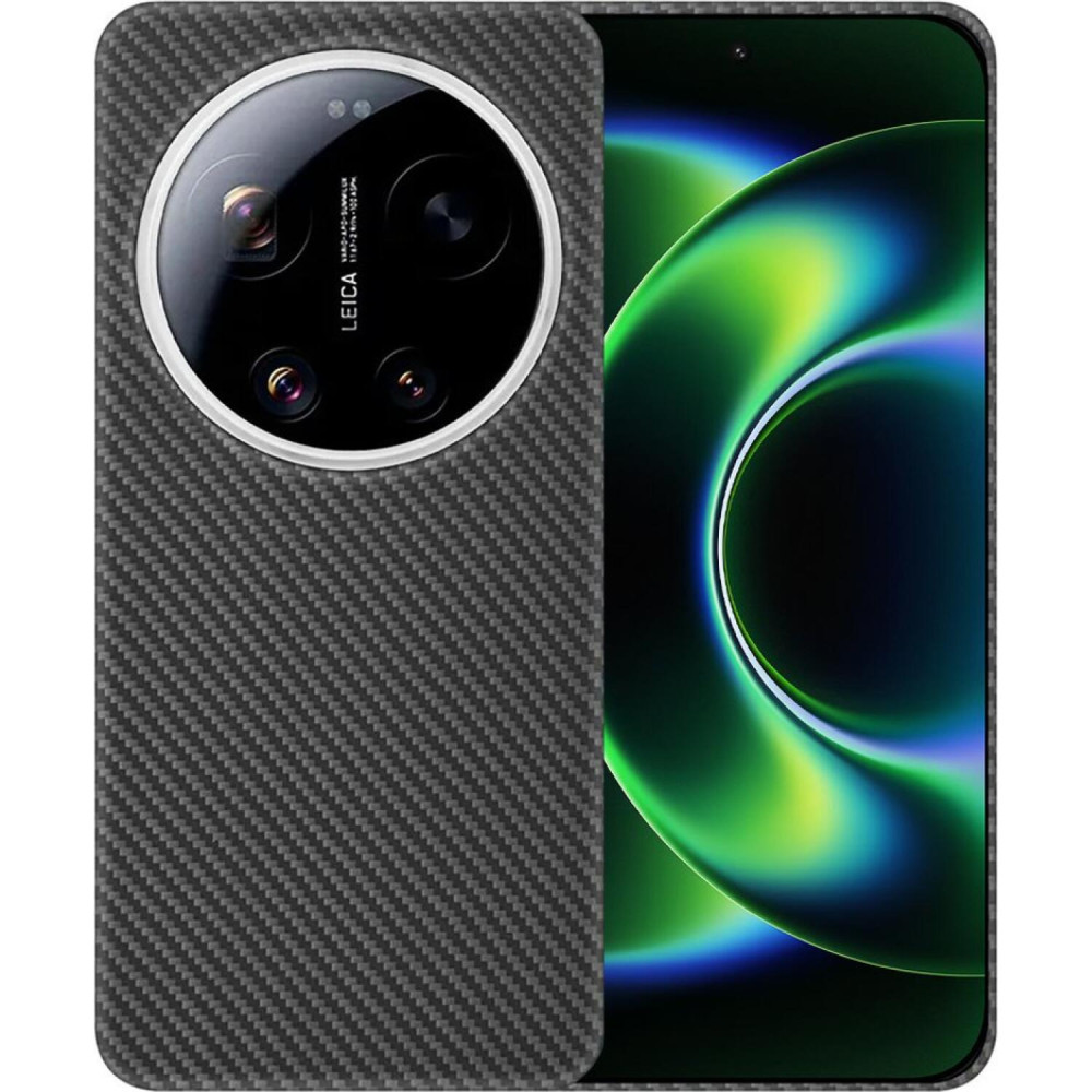 Θήκη Xiaomi 17 Ultra Techsuit Aramid Fiber Σκληρή με MagSafe 1mm 600D Kevlar - Black (5949419361980)