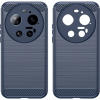 Θήκη Xiaomi 17 Ultra Techsuit Carbon Silicone Σιλικόνης - Blue (5949419361799)