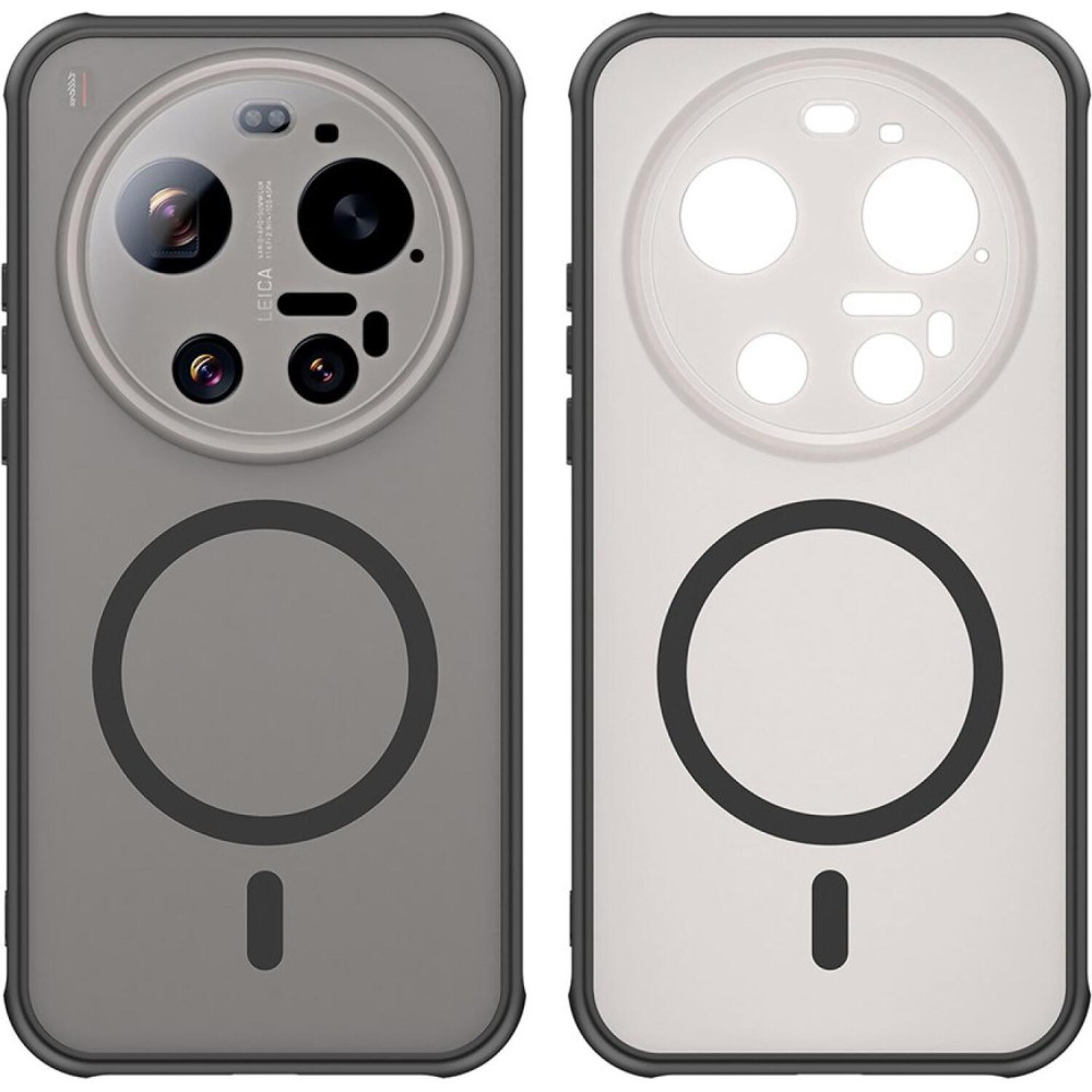 Θήκη Xiaomi 17 Ultra Techsuit HaloFrost II MagSafe Σκληρή Ημιδιάφανη με MagSafe - Black (5949419361775)