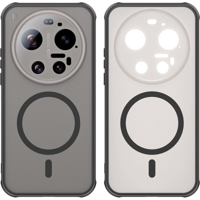 Θήκη Xiaomi 17 Ultra Techsuit HaloFrost II MagSafe Σκληρή Ημιδιάφανη με MagSafe - Black (5949419361775)