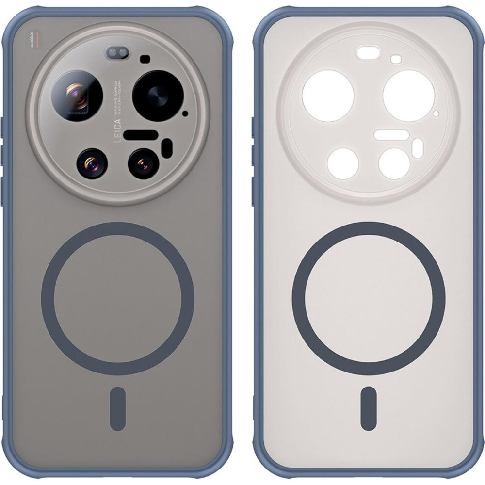Θήκη Xiaomi 17 Ultra Techsuit HaloFrost II MagSafe Σκληρή Ημιδιάφανη με MagSafe - Navy Blue (5949419361768)