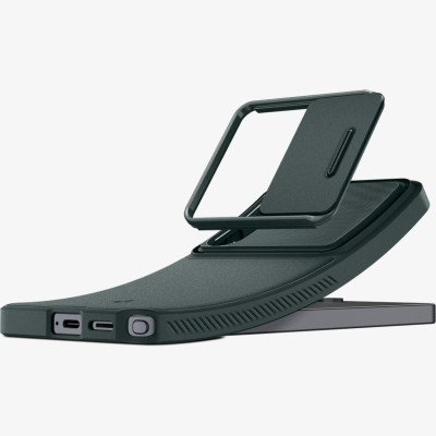 Θήκη Samsung Galaxy S26 Ultra Spigen Optik Armor Ανθεκτική με Κάλυμμα για την Κάμερα - Abyss Green (ACS10688)