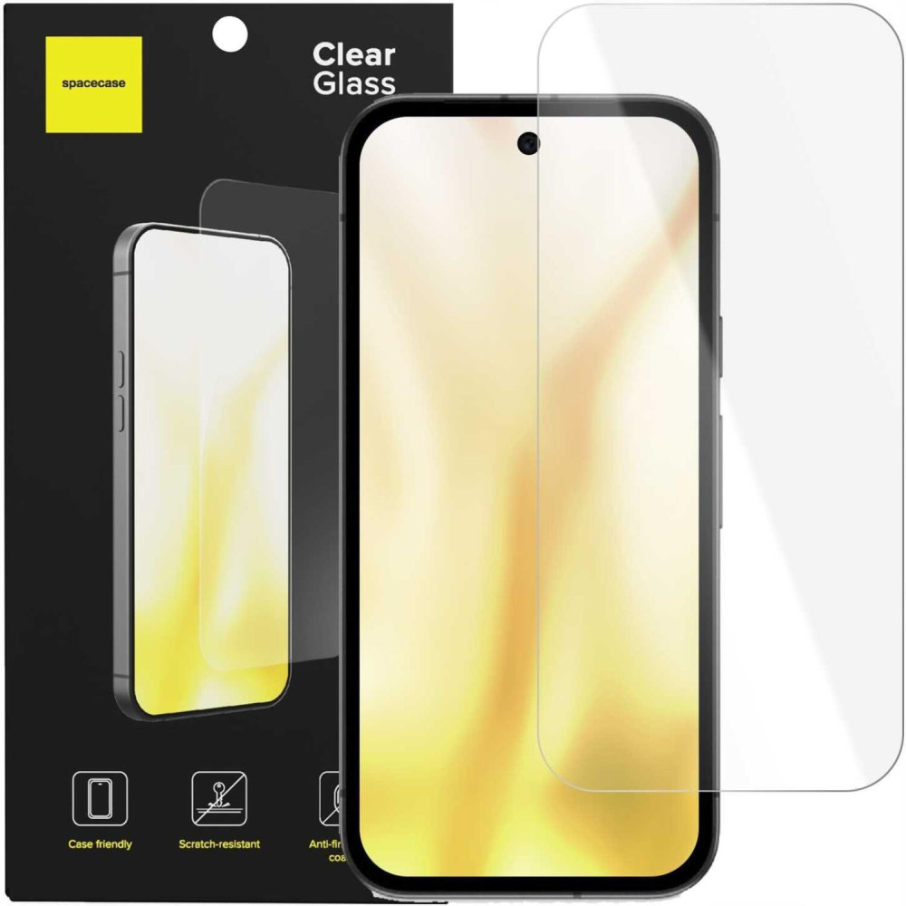 Tempered Glass Google Pixel 10a Spacecase Clear Glass Αντιχαρακτικό Γυαλί Προστασίας Οθόνης - Clear (5905719140007)