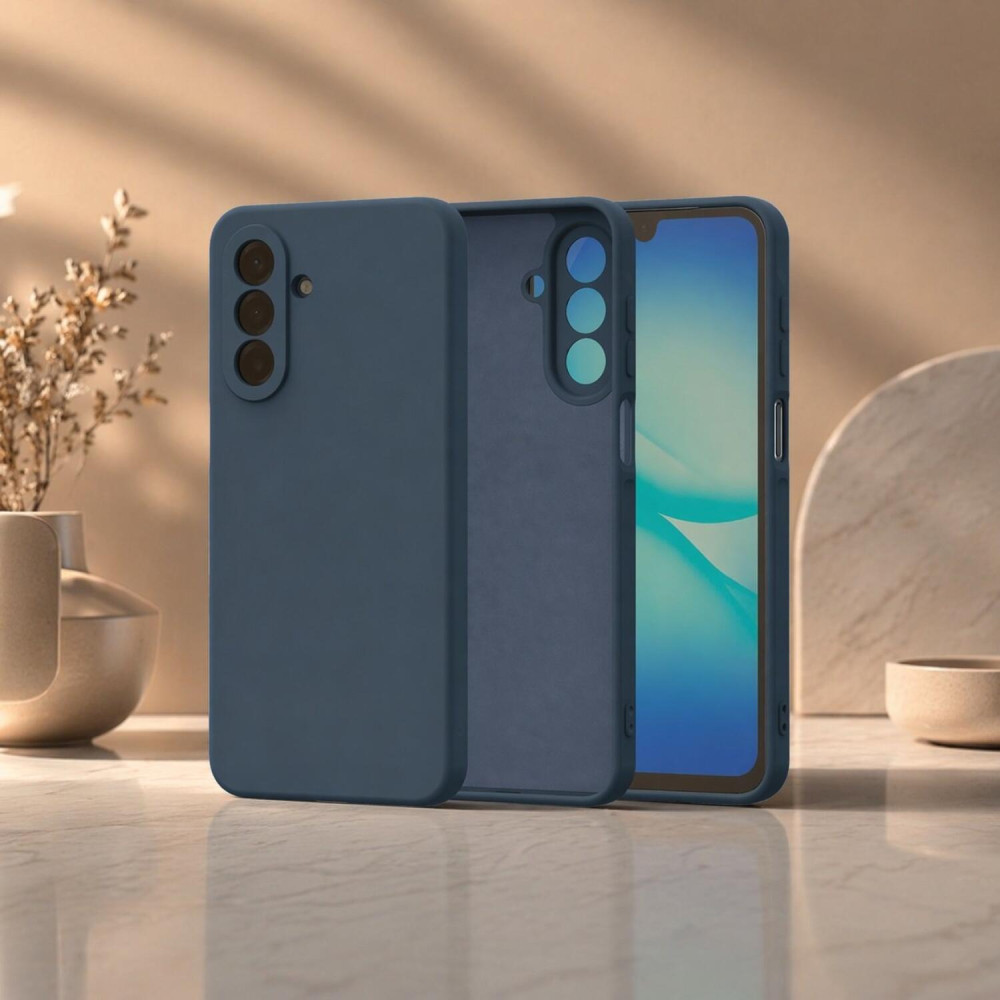 Θήκη Samsung Galaxy A17 Tech-Protect Icon Σιλικόνης - Navy Blue (5906302332502)