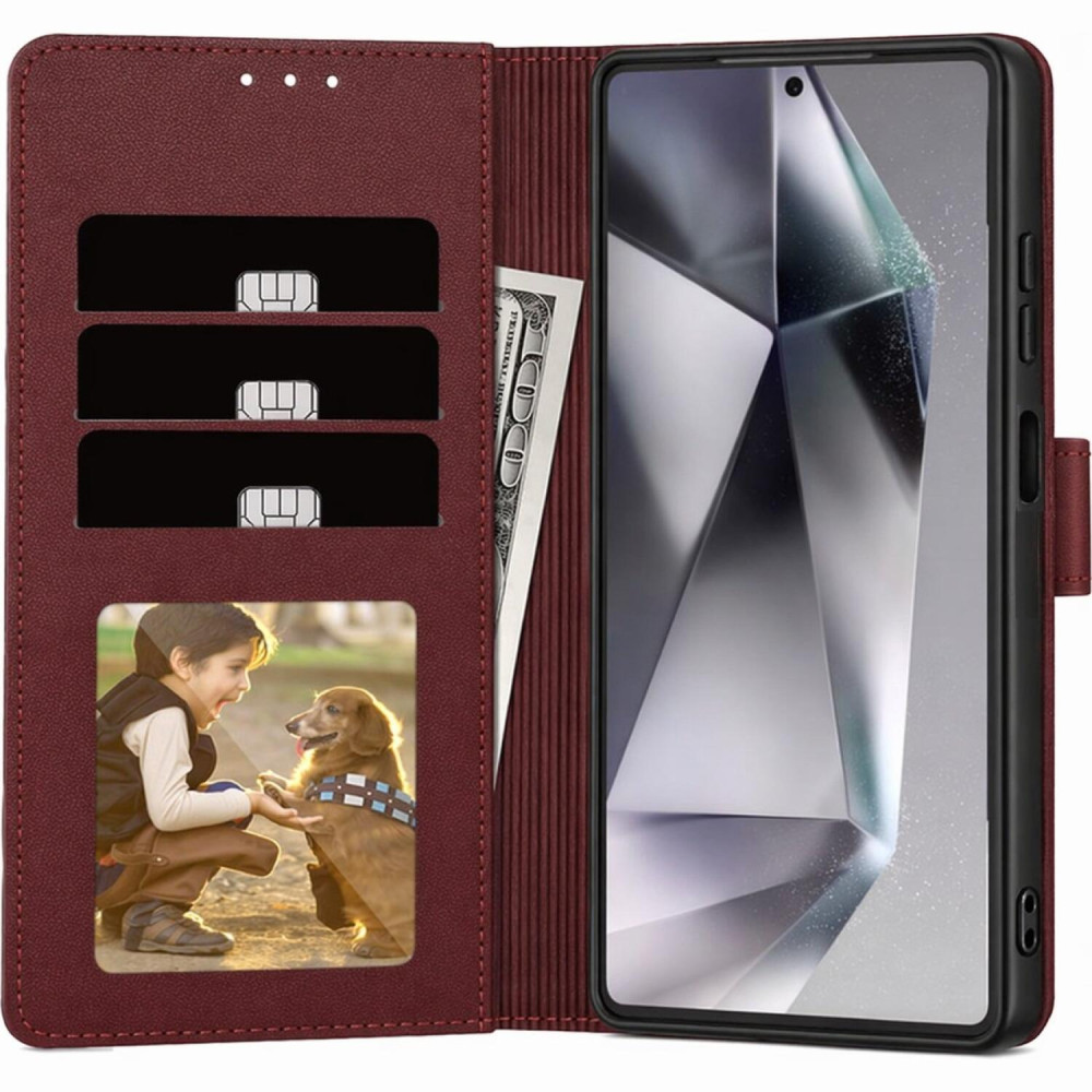 Θήκη Samsung Galaxy A17 / A26 Tech-Protect Wallet Πορτοφόλι - Mulberry (5906302332465)
