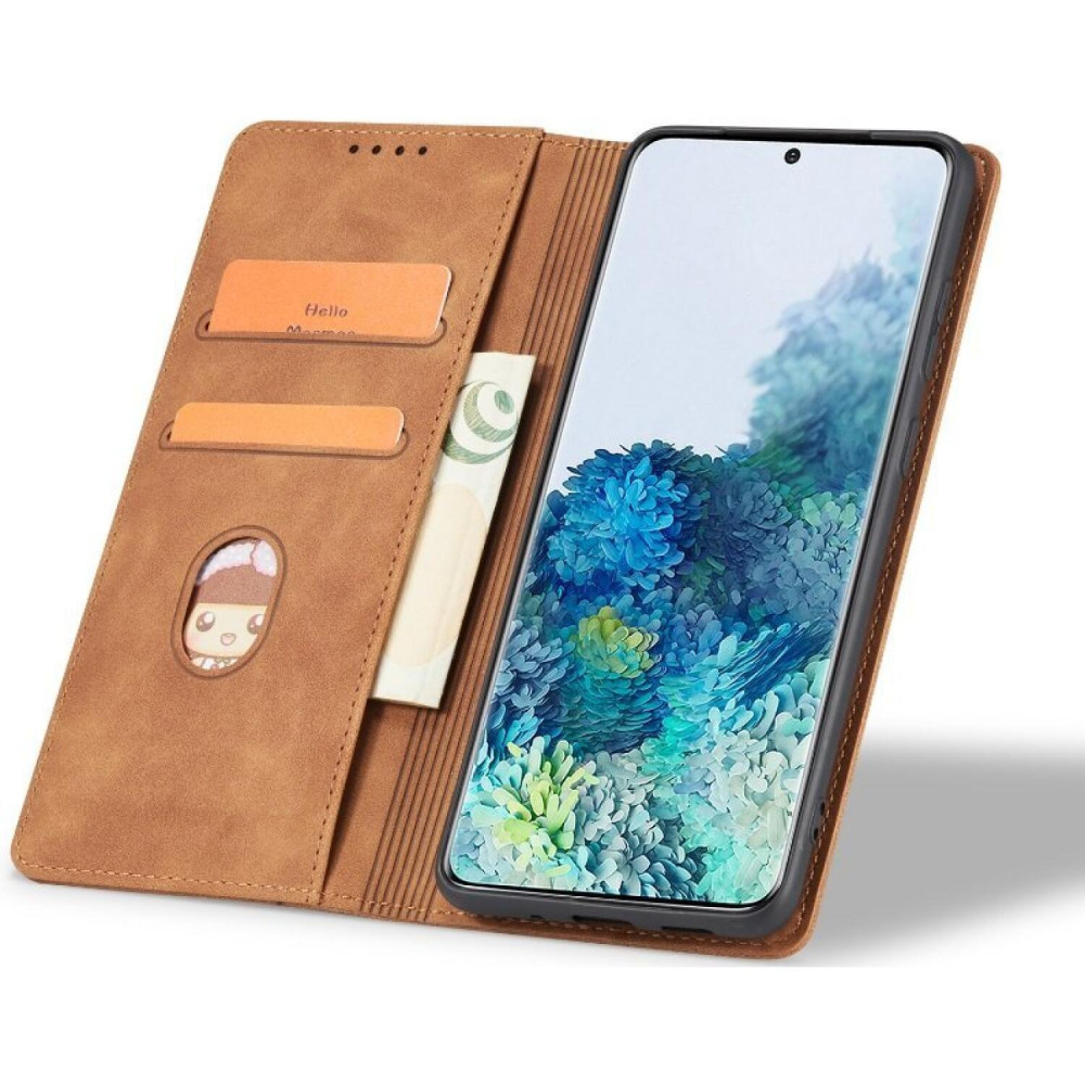 Θήκη Xiaomi 17 Ultra Bodycell Book Case Πορτοφόλι - Brown (5206015086120)