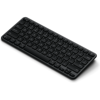 Πληκτρολόγιο Satechi Slim EX1 Wireless Keyboard Ασύρματο Bluetooth QWERTY Αγγλικό US - Space Black (ST-KEX1C-EN)