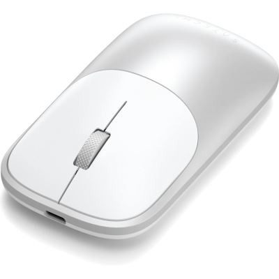Ασύρματο Ποντίκι Satechi Slim EX Wireless Mouse Bluetooth από Αλουμίνιο - Silver (ST-MEXS)