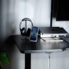 Ασύρματος Φορτιστής Spacecase WM13B Wireless Charger MagCharge Βάση MagSafe Qi2 15W - Space Gray (5905719138363)