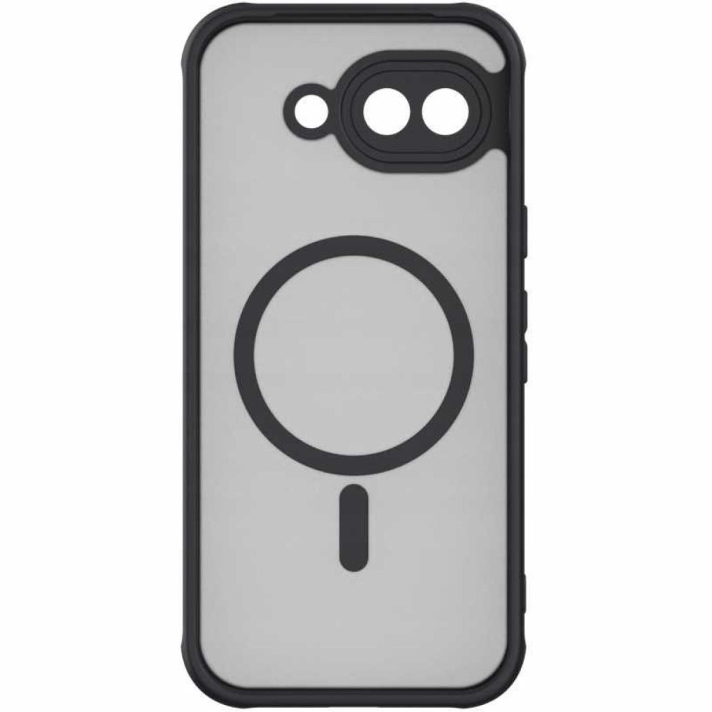 Θήκη Google Pixel 10a Spacecase Hybrid MagSafe Σκληρή Ημιδιάφανη με MagSafe - Black (5905719140113)