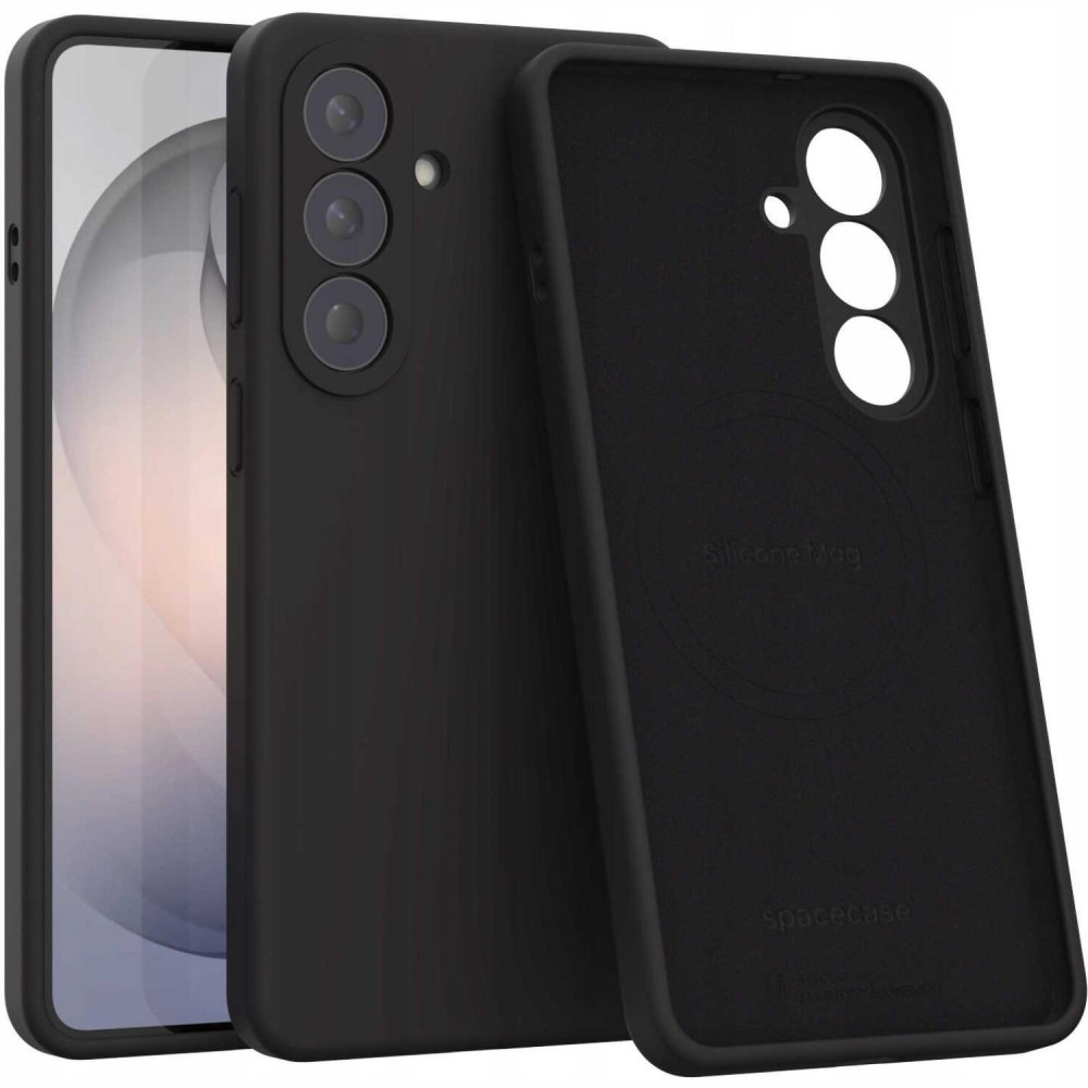 Θήκη Samsung Galaxy S26 Plus Spacecase Silicone Mag Case Σιλικόνης με MagSafe - Black (5905719139599)