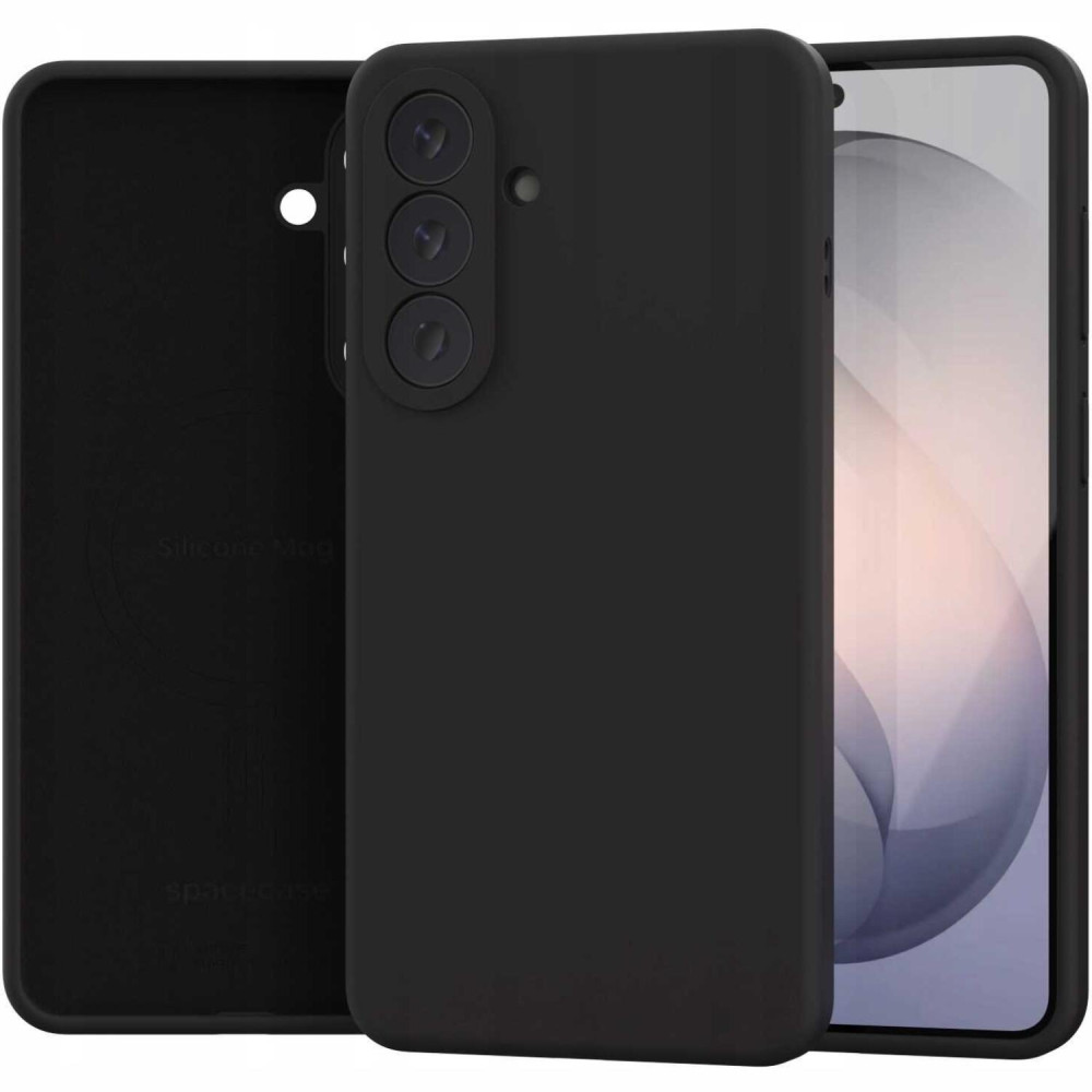 Θήκη Samsung Galaxy S26 Plus Spacecase Silicone Mag Case Σιλικόνης με MagSafe - Black (5905719139599)