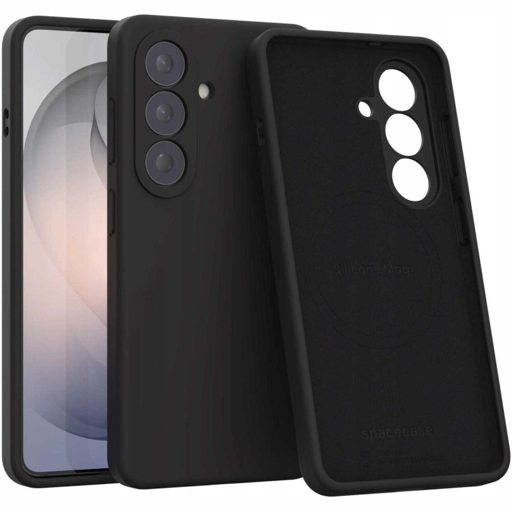 Θήκη Samsung Galaxy S26 Spacecase Silicone Mag Case Σιλικόνης με MagSafe - Black (5905719139551)