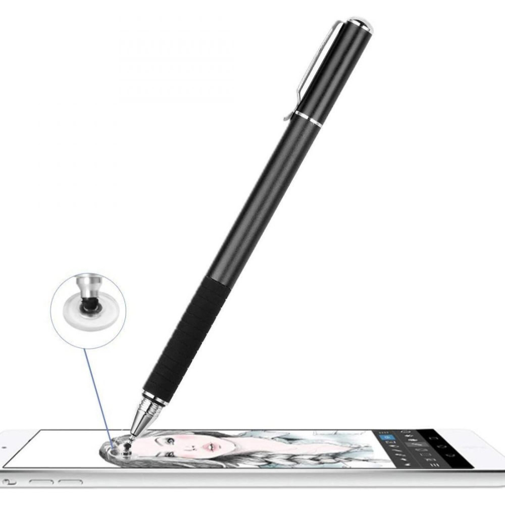 Γραφίδα Tech-Protect Stylus Pen Αφής για Smartphone / Tablet - Black (5906735410952)